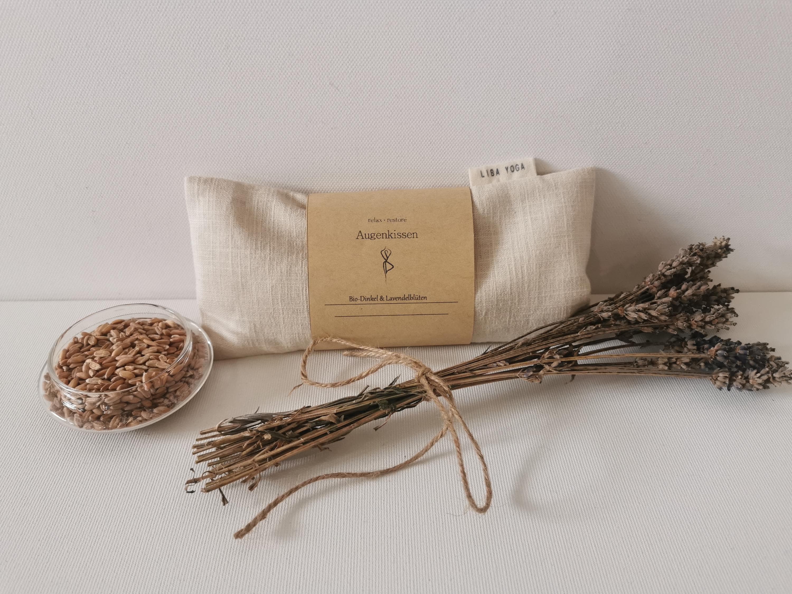 Meditations-Augenkissen Mit Lavendel & Alpenspänen – Handgemacht Im Allgäu, Mit Leinsamenfüllung, Für Yoga, Entspannung Und Aromatherapie Meditations-Augenkissen Mit Lavendel & Alpenspänen – Handgemacht Im Allgäu, Mit Leinsamenfüllung, Für Yoga, Entspannung Und Aromatherapie