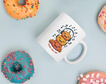 Funny Pumpkin Mug: Gourd Vibes Only - Spooky Fall Coffee Cup