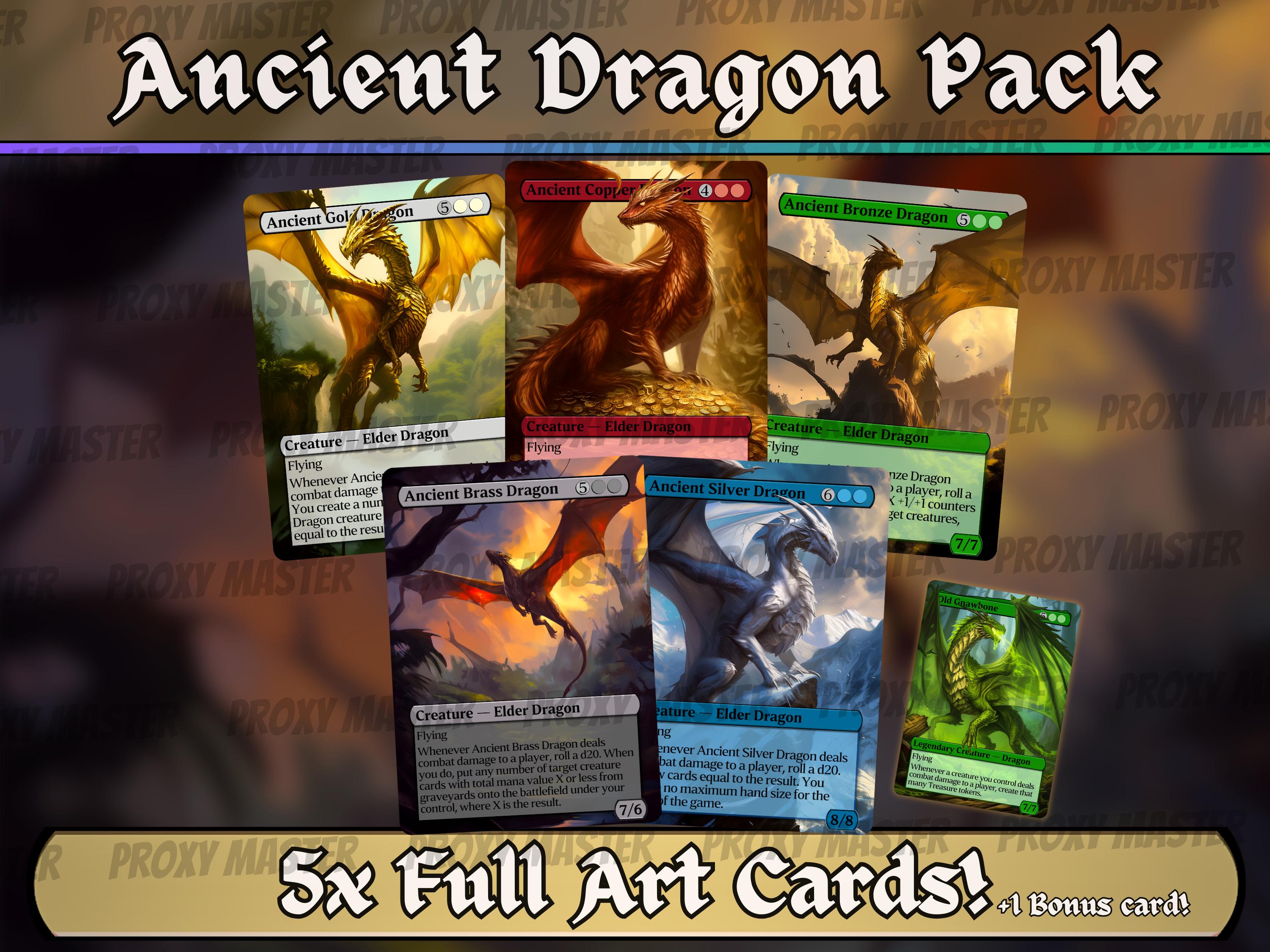 Ancient Dragon Mtg - Etsy