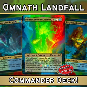 Mtg Landfall Deck - Etsy