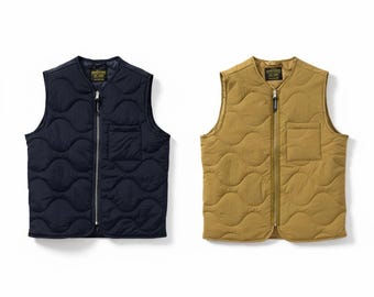 Chaleco acolchado NORTH VAULT, chaleco acolchado minimalista, chaqueta ligera para superponer capas, chaleco técnico, prenda de abrigo urbana.