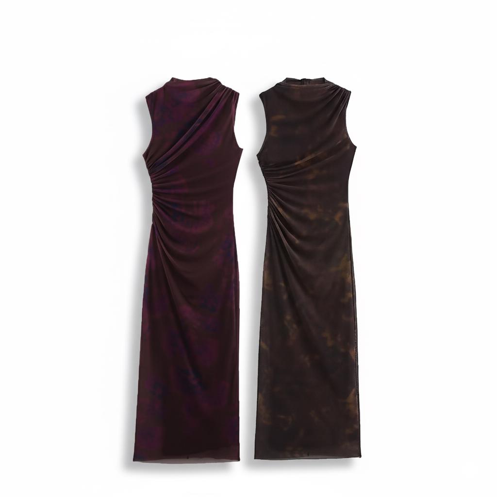 brown tie dye bodycon dress Amazon.com: Milumia Women's Tie Dye Mesh Bodycon Maxi Dress Sleeveless Crew  Neck Long Dresses Brown Multi : Clothing, Shoes & Jewelry