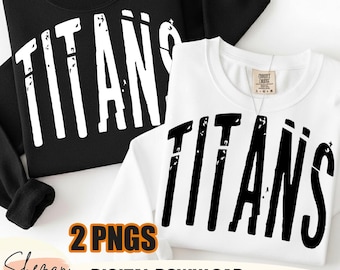 titans mascot png,school sport titans png,titans football png,school spirit wear png mascot sublimation,Distressed varsity titans png