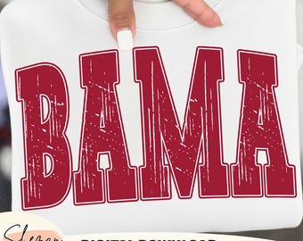 Vintage Style Alabama Png, Bama Png, Alabama png crimson, Alabama bow png sublimation