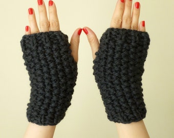 Knitting pattern - fingerless mitts instant PDF download