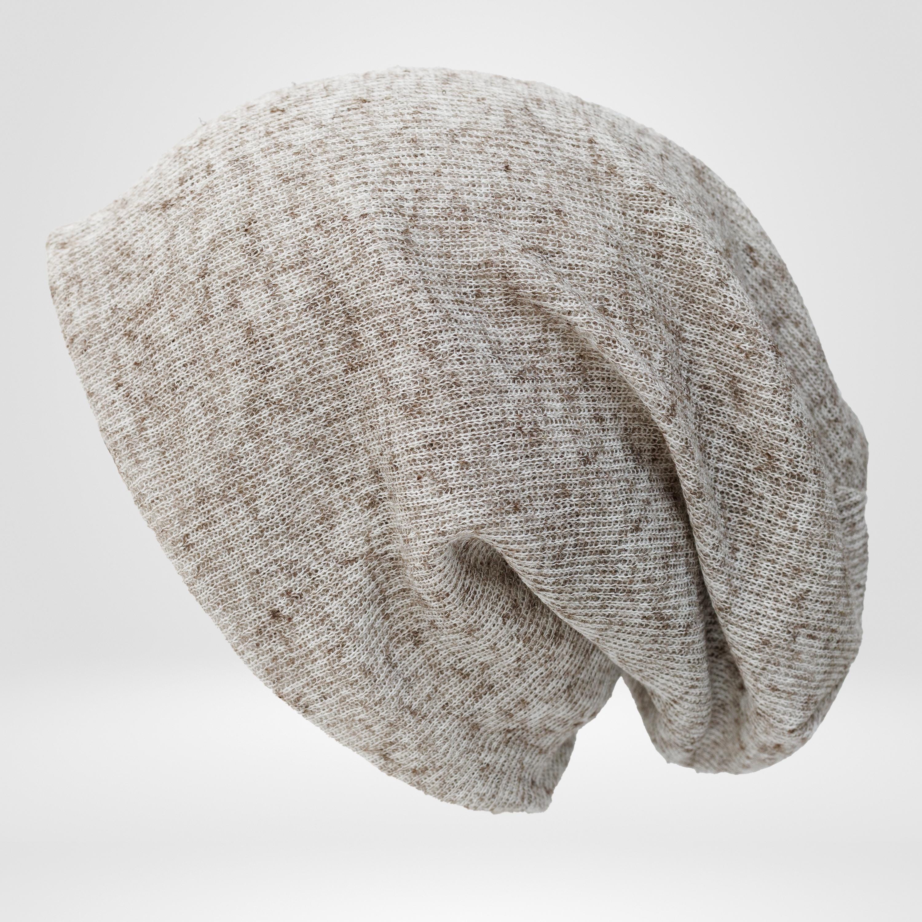 DURINM Bonnet Slouchy En Coton Pour Homme – Style Décontracté Et Confortable Hiver/Été, Lettres Brodé Trendy