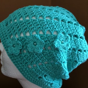 Crochet Hat.Crochet Automne Hat.Crochet Slouchy Beanie Boho Hat.Knitted Spring Hat pour Ladies.Handmade Femmes Beanie Hat.Knitted Summer Hat.