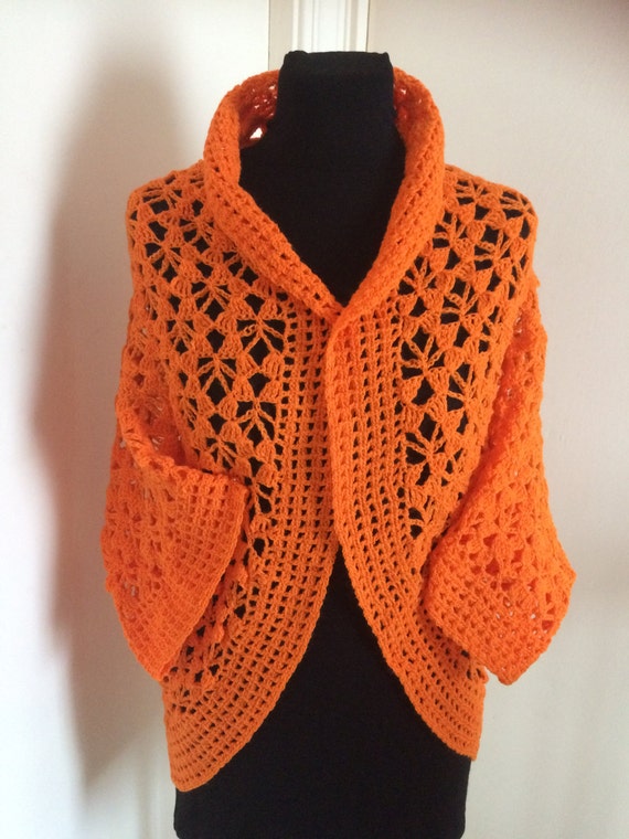 hand crochet cardigan