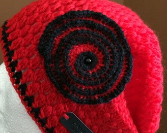 Crochet Beanie Hat.Handmade Women's Slouchy Beanie Hat.Crochet Ladies Beanie Hat.Knitted Spring-Summer-Autumn-Winter Beanie Hat.Ladies Hat.