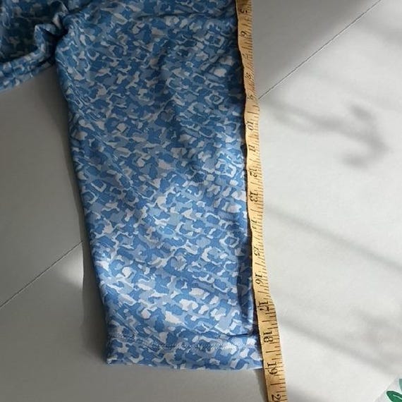 Ruby Rd. Light Blue Patterned Blouse Long Sleeve … - image 14