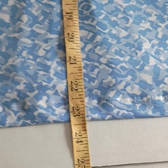 Ruby Rd. Light Blue Patterned Blouse Long Sleeve … - image 11