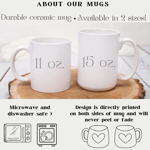 Personalized Scripture Mug Bible Verse Christian Gift Faith Drinkware Religious Coffee Cup Custom Name Present Morning Devotional Prayer image 10