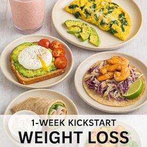 Afslankmaaltijdplan voor 1 week | 20+ gezonde recepten + boodschappenlijstje | Digitale download 2,99 inch