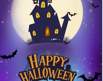 Feliz Halloween imprimible / Descarga digital PDF