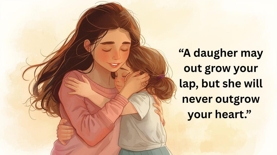 Mother Daughter Saying: Inspirational Wall Art (printable) - Etsy
