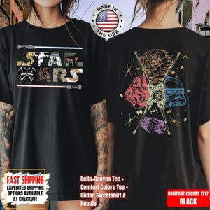 Disney Star Wars Shirt, Mandalorian Sweatshirt, Darth Vader Comfort Colors Shirt, Chewbacca Shirt, Star Jedi Shirt, Luke Skywalker Shirt afbeelding 15