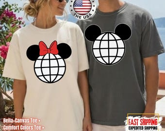 Epcot World Tour Shirt, 2026 Family Vacation Tee, Matching Family Trip Comfort Colors and Bella+Canvas Shirts, Gildan Sweatshirt and Hoodie