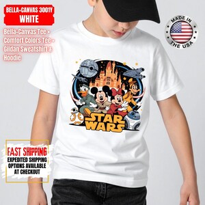 Disney Star Wars Shirt, Mandalorian Sweatshirt, Darth Vader Comfort Colors Shirt, Chewbacca Shirt, Star Jedi Shirt, Luke Skywalker Tee image 7
