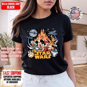 Disney Star Wars Shirt, Mandalorian Sweatshirt, Darth Vader Comfort Colors Shirt, Chewbacca Shirt, Star Jedi Shirt, Luke Skywalker Tee image 13