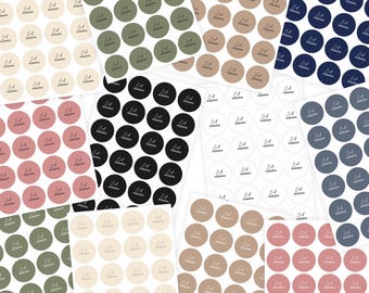 Eid Mubarak Labels Ramadan Eid Gift Favour Celebration Stickers
