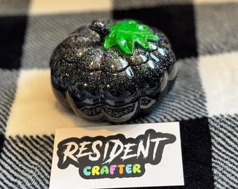 Black Pumpkin Jar