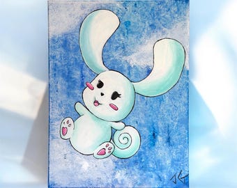 Sanrio Cinnamon Roll Acrylic Painting