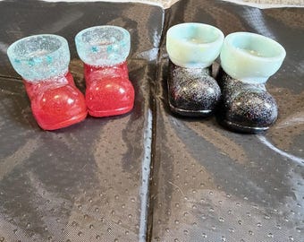 Resin Santa Boots