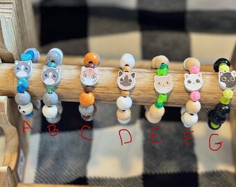 Beaded Cat Bracelets