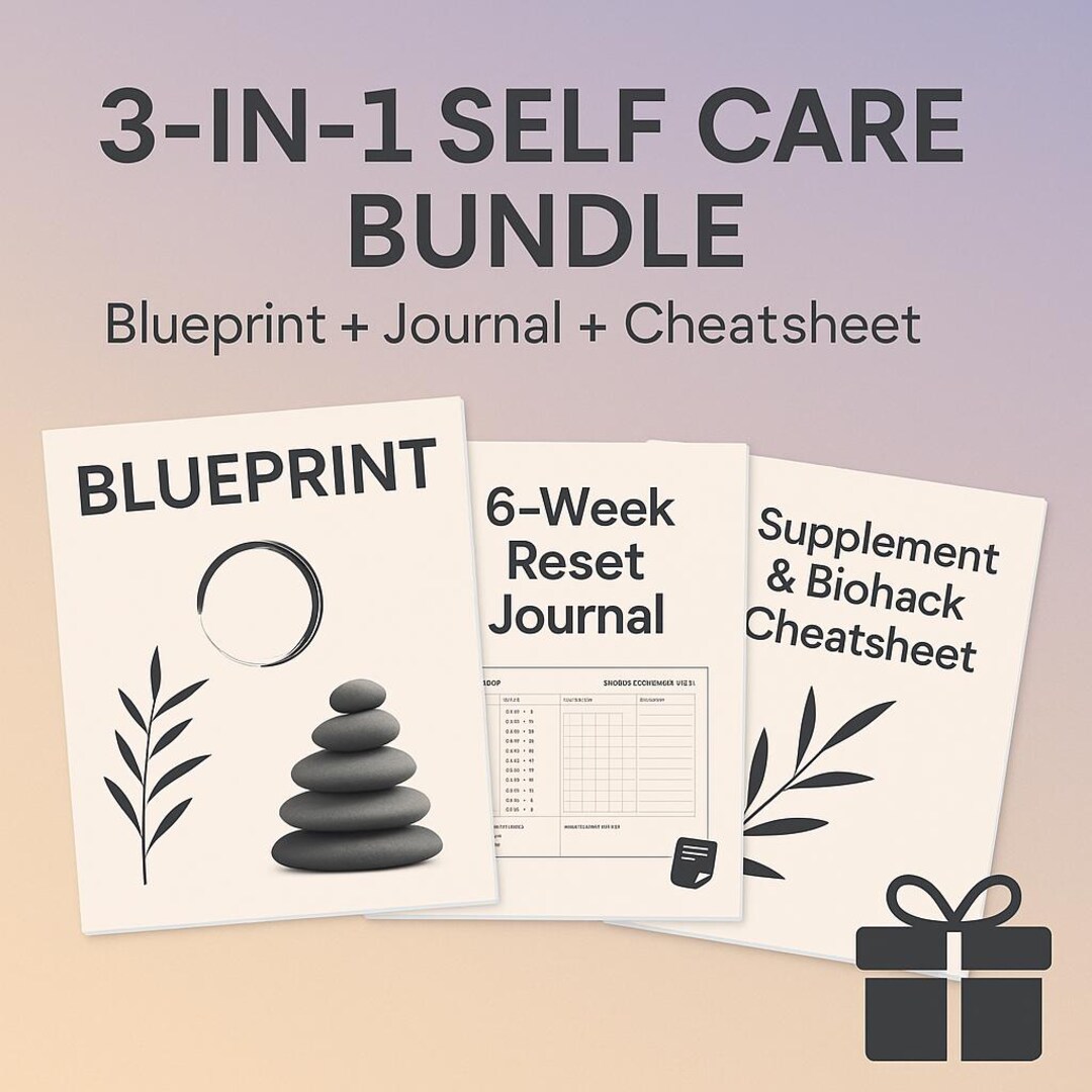 Zen Self Care Bundle | LAUNCH SPECIAL - Nervous System Reset Workbook ...