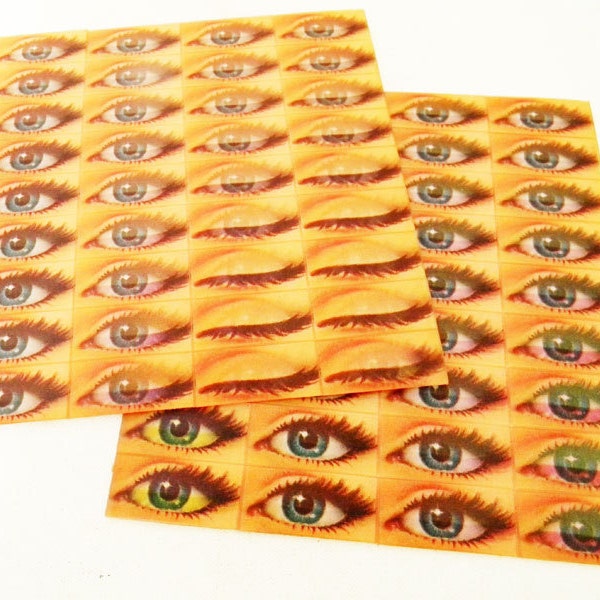 Vintage Lenticular Blinking Eyes Rare Winking Girl Vintage Advertising