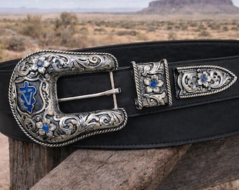 Fibbia Cowboy Class Act Longhorn | Montana Silversmith