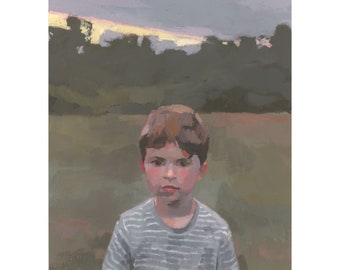 Graham with Cloudy Sky - archival print