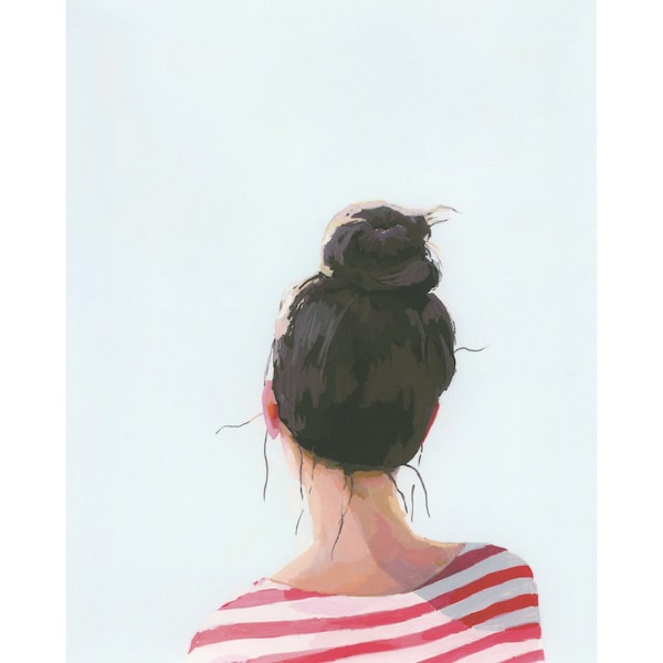 Top Knot 24 - archival print