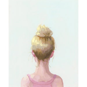 Top Knot 30 - archival print