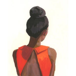 Top Knot 35 - archival print