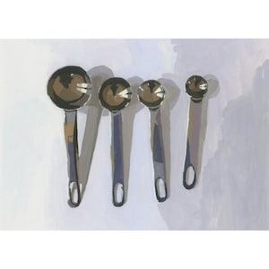 Measuring Spoons - archival print