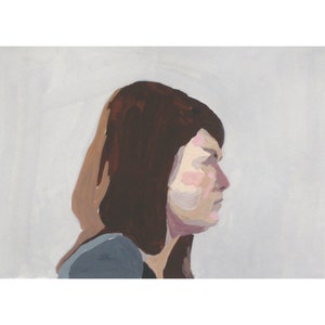 Self-Portrait in Profile - archival print