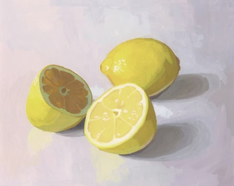 Lemons 1 - archival print