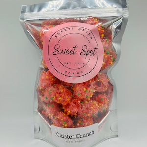 Crunchy Nerds Gummy Clusters: Fruity Snack Bites