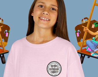 Feline Intelligence Agency Kids Tee - Spy Cat Apparel