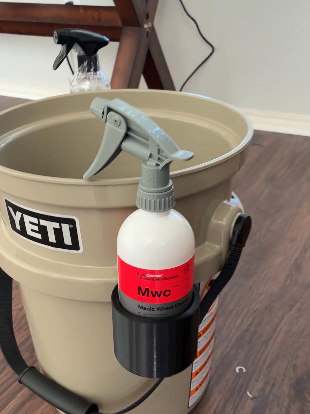 Magic Wheel Cleaner Bottle Mount | Yeti Loadout Bucket | 3D Printed ...