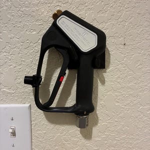 Väggfäste för högtryckstvättspistol | 3D-utskriven garageorganisatör | Universell passform | Tillverkad i USA