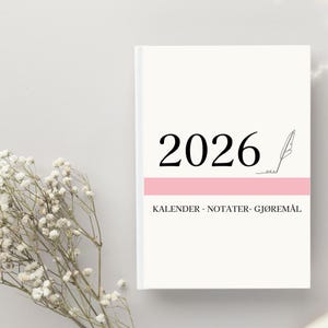 Digital Kalender 2026 - norsk