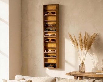 Soporte para gafas de sol de pared, Soporte para gafas de sol, Soporte para gafas de madera, Expositor para gafas de sol, Soporte para gafas, Soporte para gafas de madera