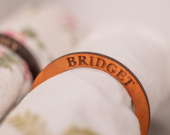 Personalized napkin ring holder, Custom napkin rings, Wedding napkin rings personalized, Wedding napkin tags, Wedding napkin holder