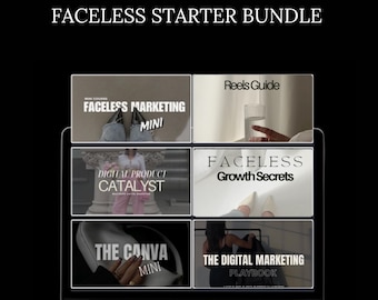 The Ultimate Faceless Creator Bundle | Digital Marketing & Reels Kit