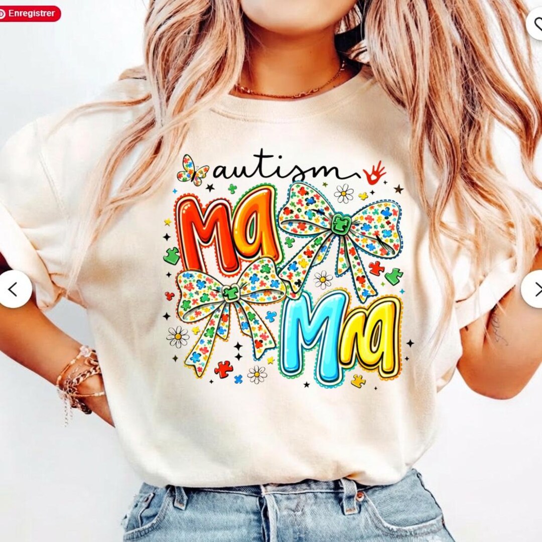 Autism Mama PNG, Autism Awareness Mom Shirt Design, Puzzle Piece Mama ...