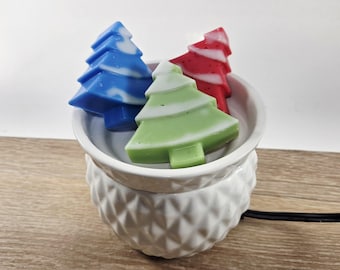 Christmas Tree Friend Gift scented soy wax melts Christmas decor