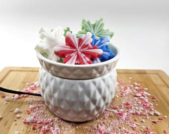 Snowflakes Christmas Gifts soy wax melts holiday decor