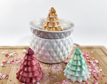 Decorazioni natalizie in cera di soia scintillante per albero di Natale